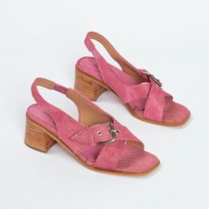 Rachel Comey Anwen Calfhair Sandal Pink Size 9